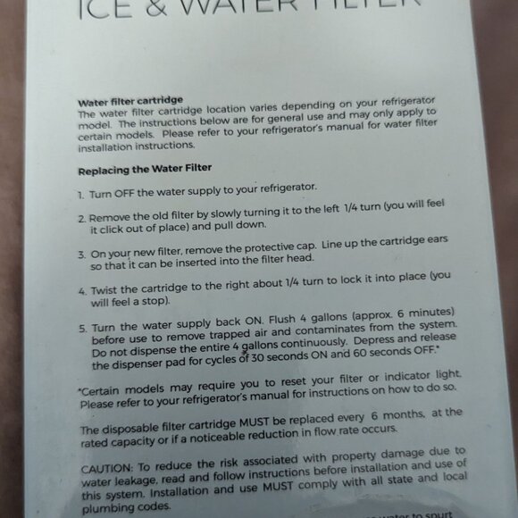 Refrigerator Filter - Picture 5 of 16